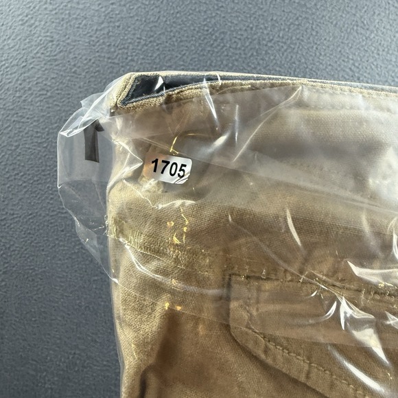 Lucky Brand Shorts Men's 36* Beige Cargo Linen Blend Drawstring Utility Summer - Picture 11 of 11